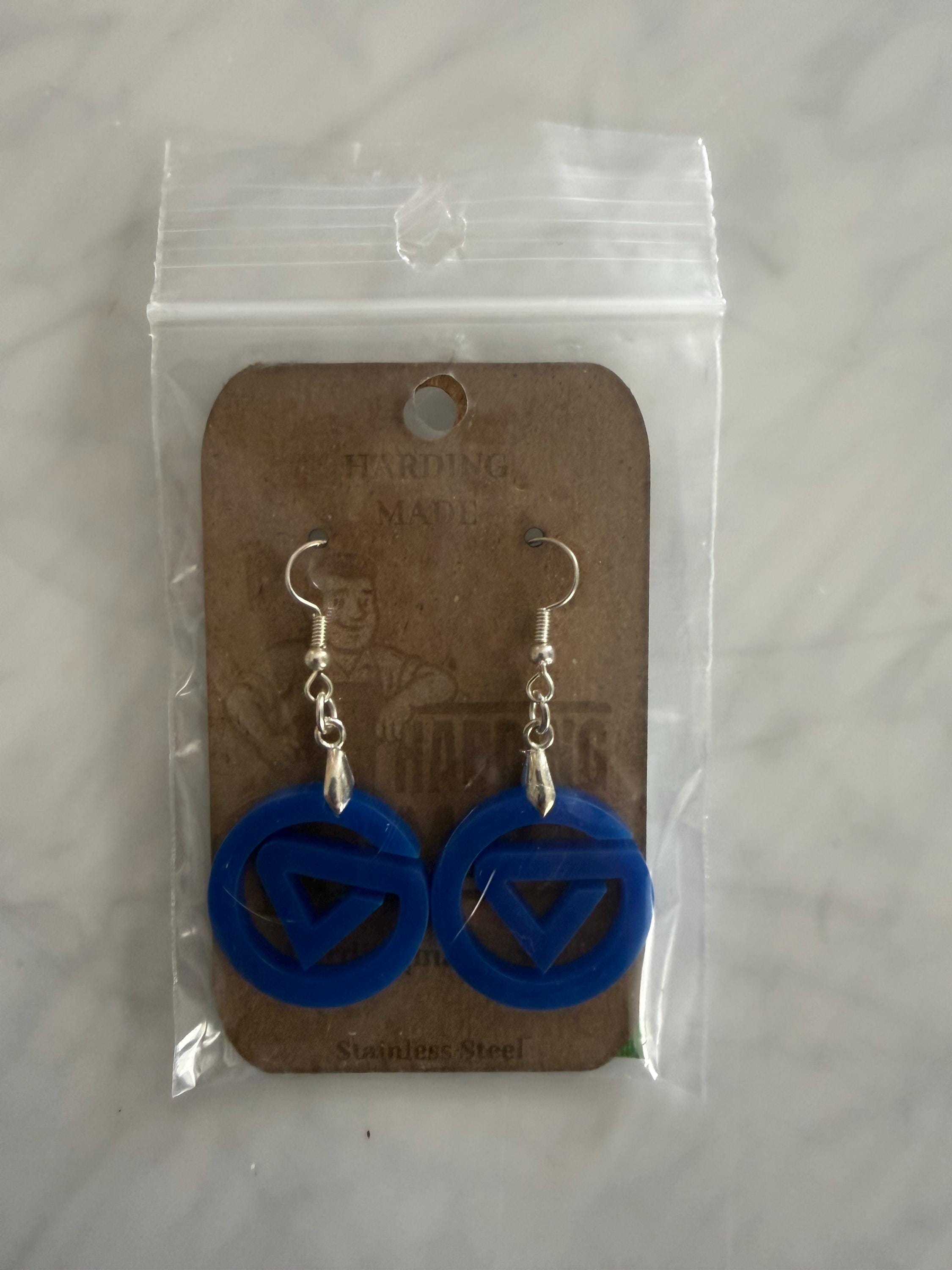 Grand Valley Michigan University - GVSU Logo Earrings