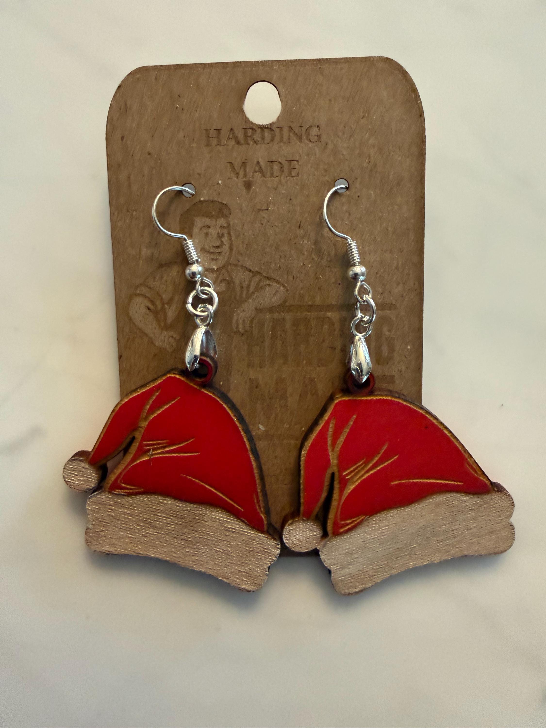 Santa Hat Earrings