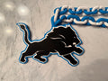 Detroit Lions Black Out 3D Printed Team Necklace