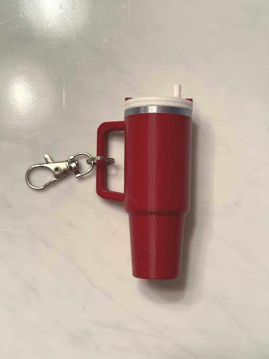 Mini Stanley Keychain Storage with Lip Balm