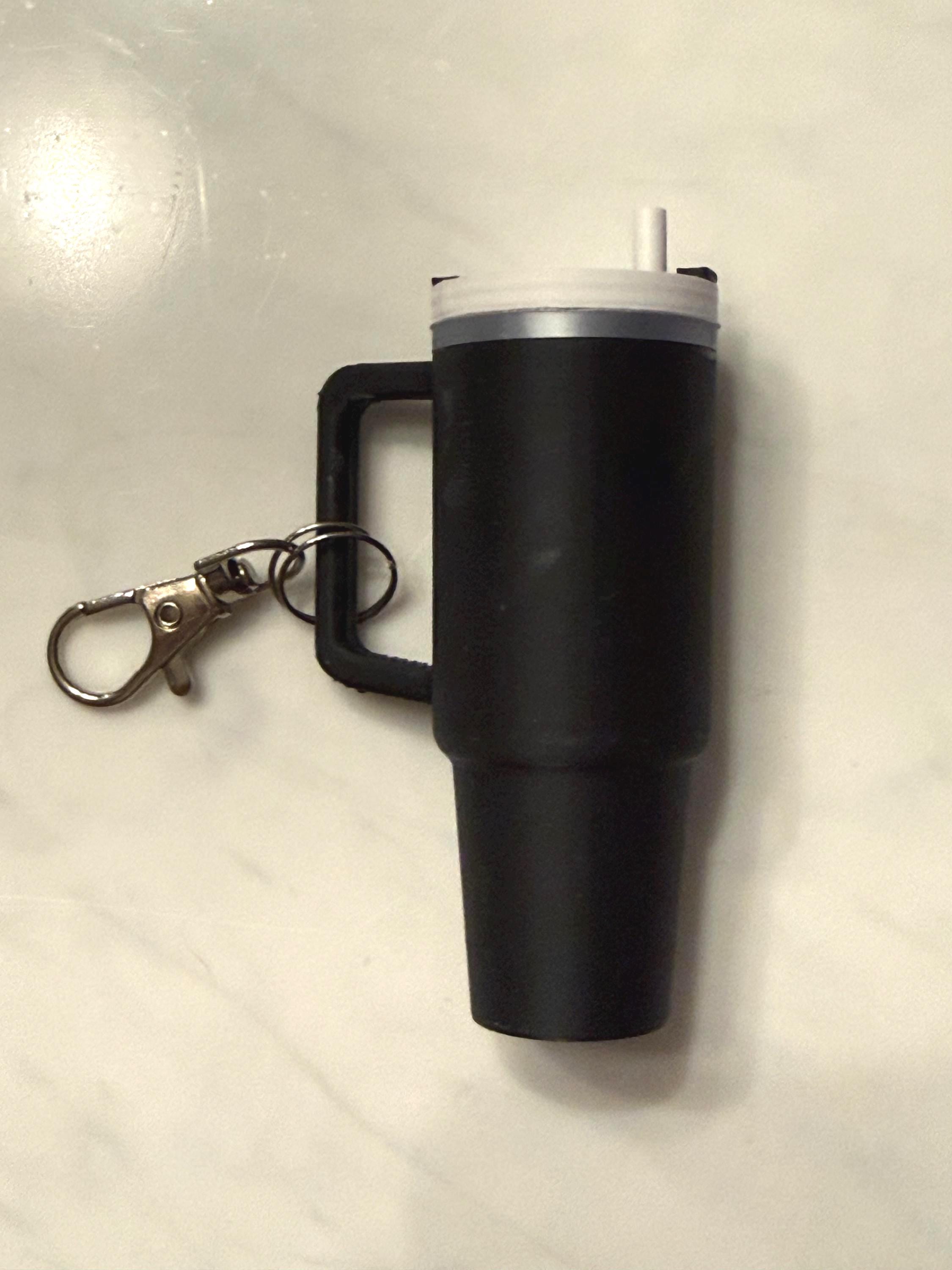 Mini Stanley Keychain Storage with Lip Balm