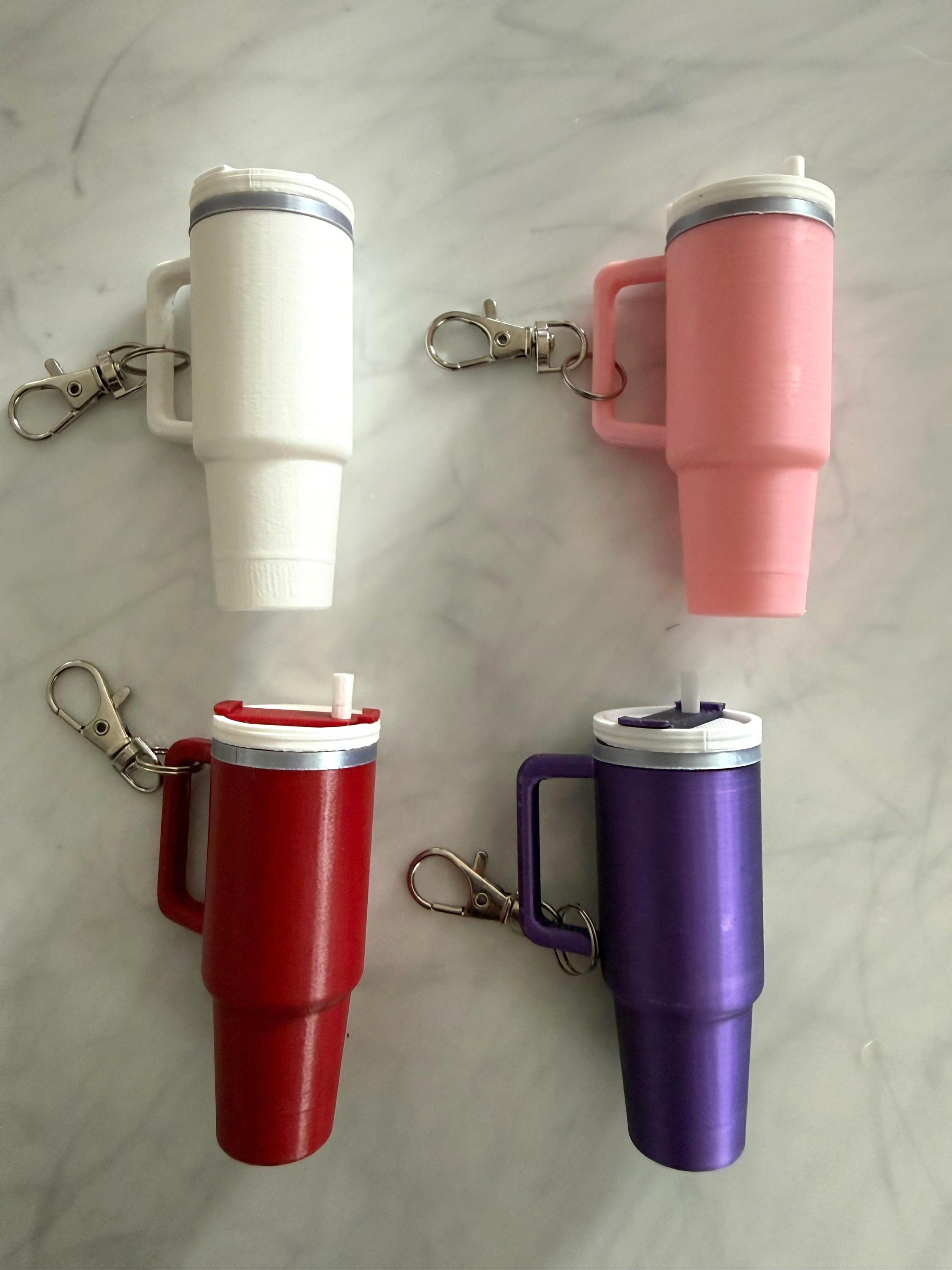 Mini Stanley Keychain Storage with Lip Balm