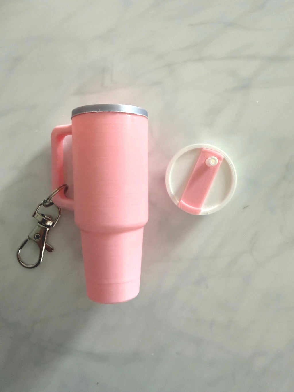 Mini Stanley Keychain Storage with Lip Balm