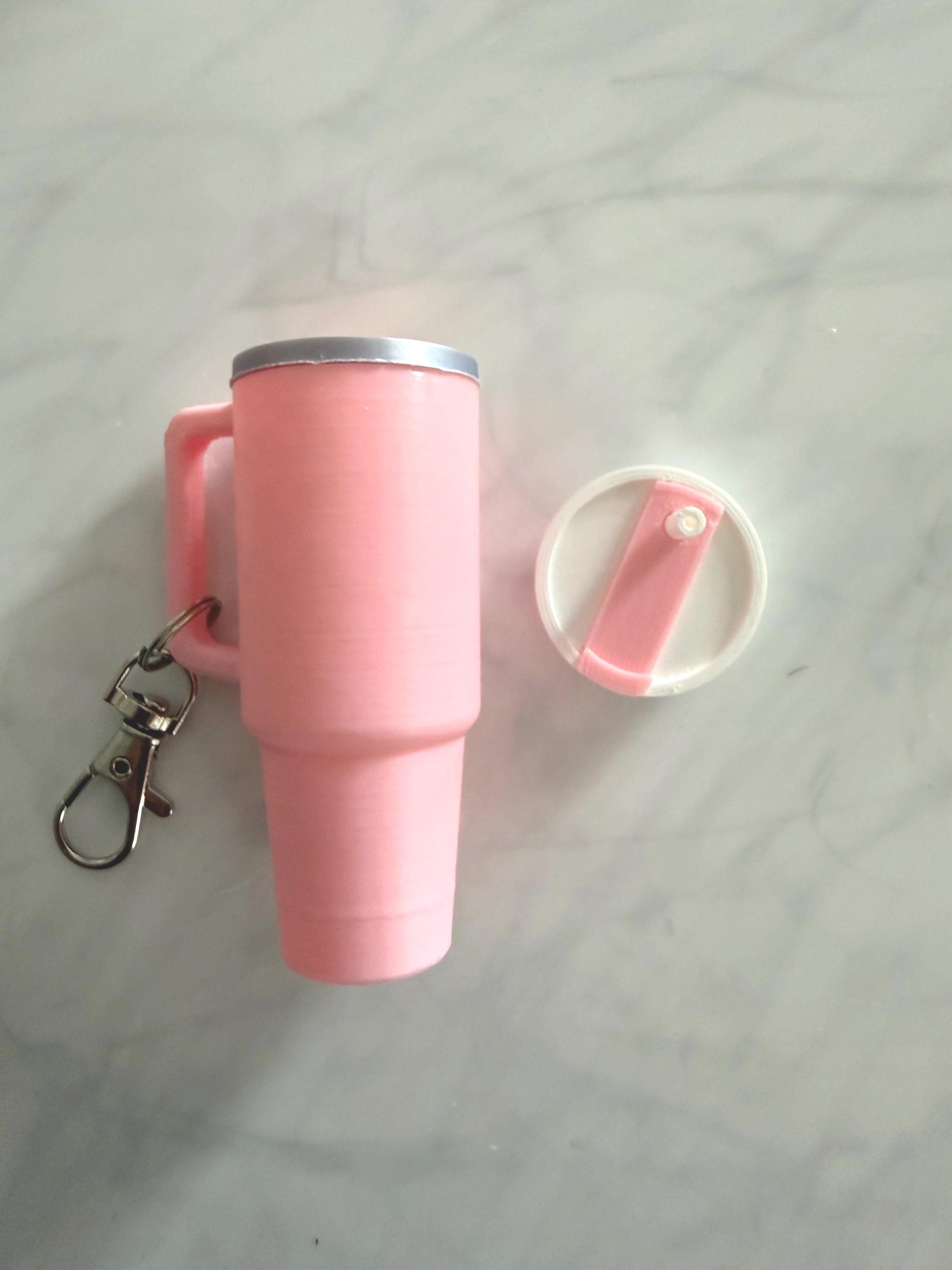 Mini Stanley Keychain Storage with Lip Balm