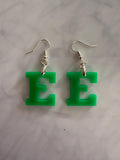 Eastern Michigan University - EMU Logo Earrings