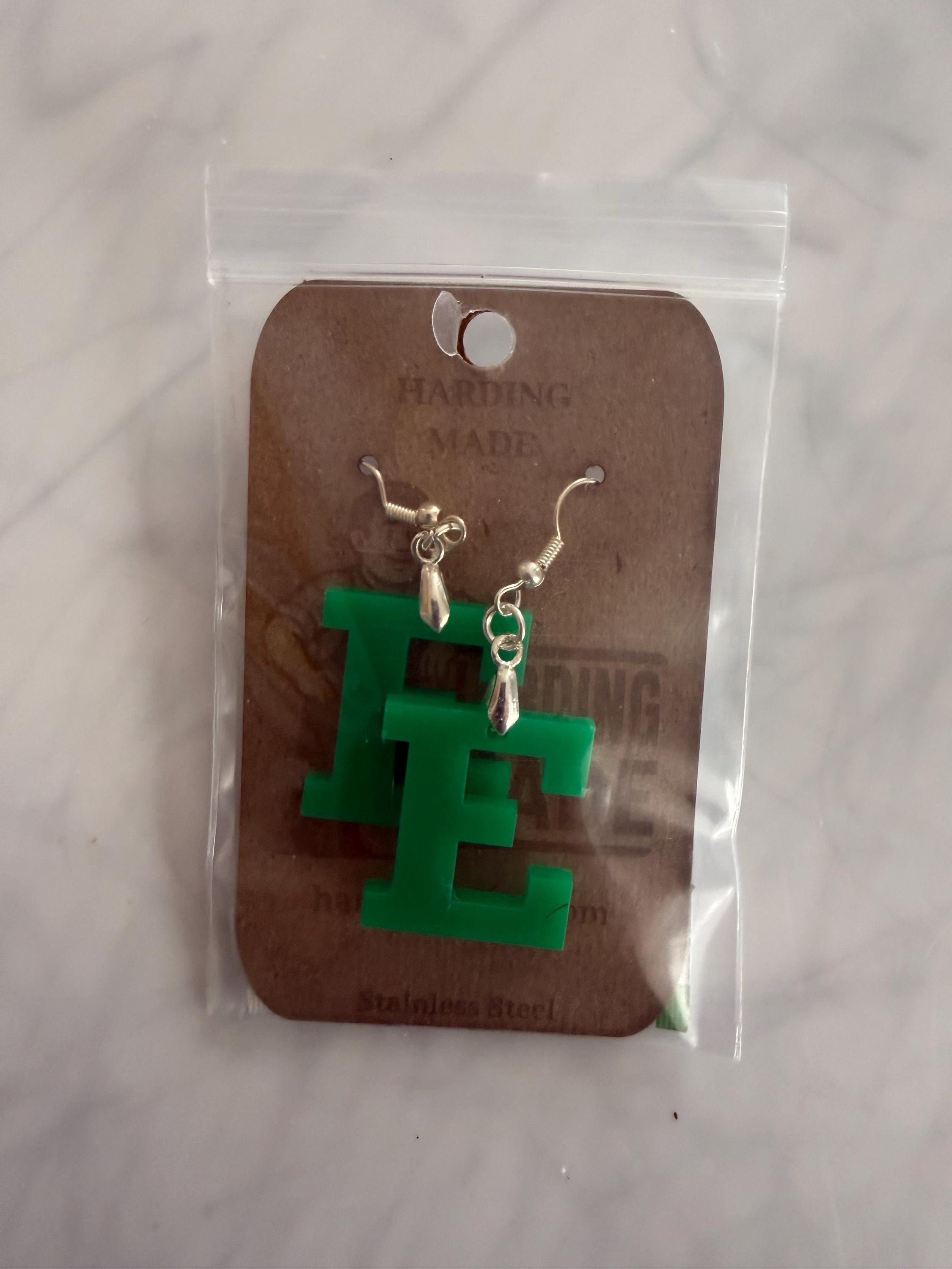 Eastern Michigan University - EMU Logo Earrings