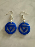Grand Valley Michigan University - GVSU Logo Earrings