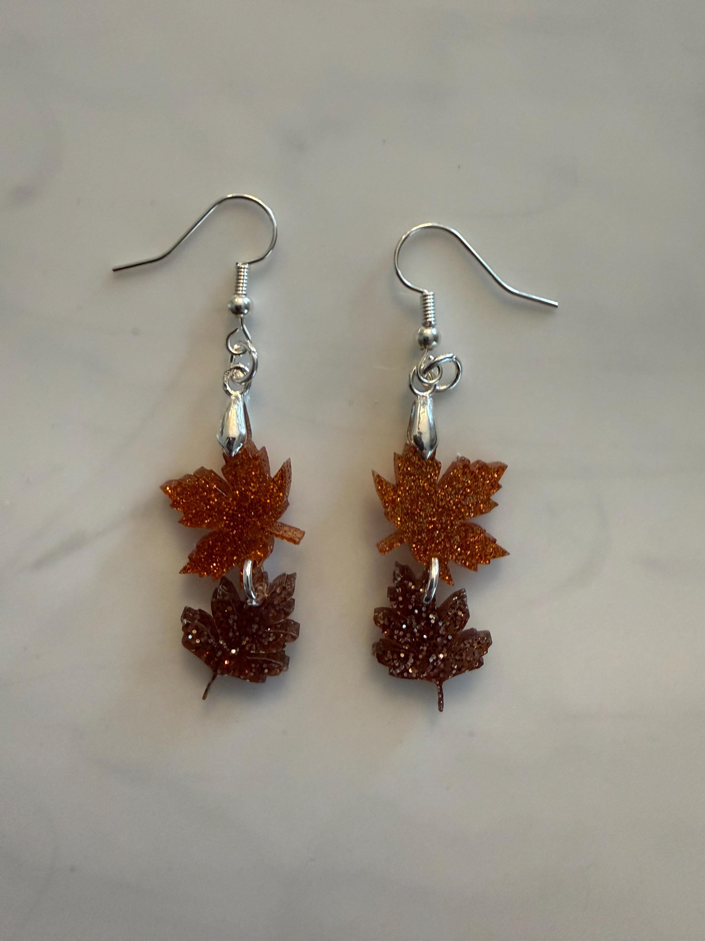 Falling Leaf Earrings
