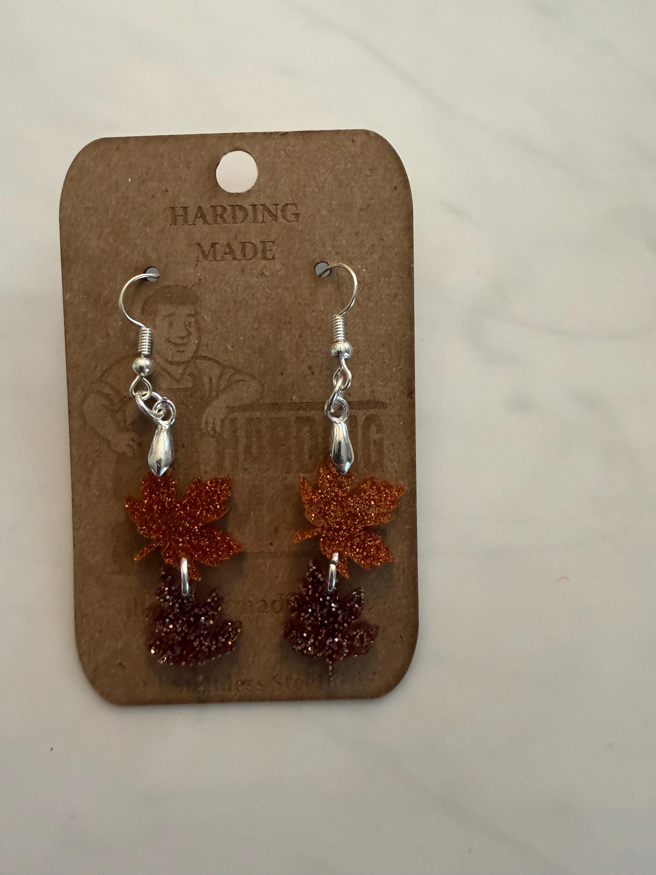 Falling Leaf Earrings
