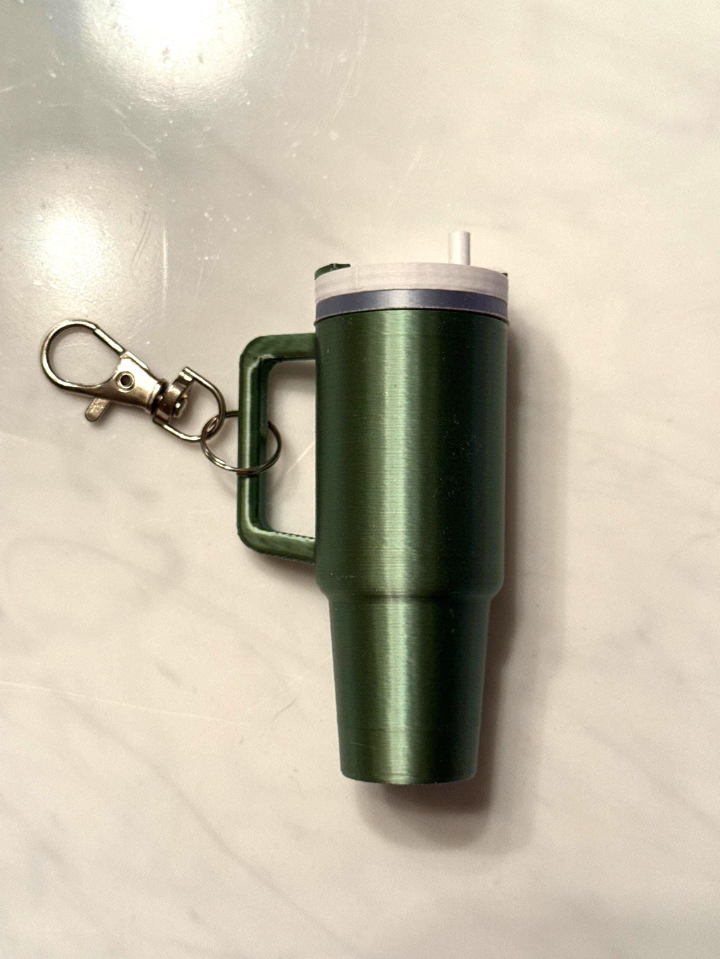 Mini Stanley Keychain Storage with Lip Balm