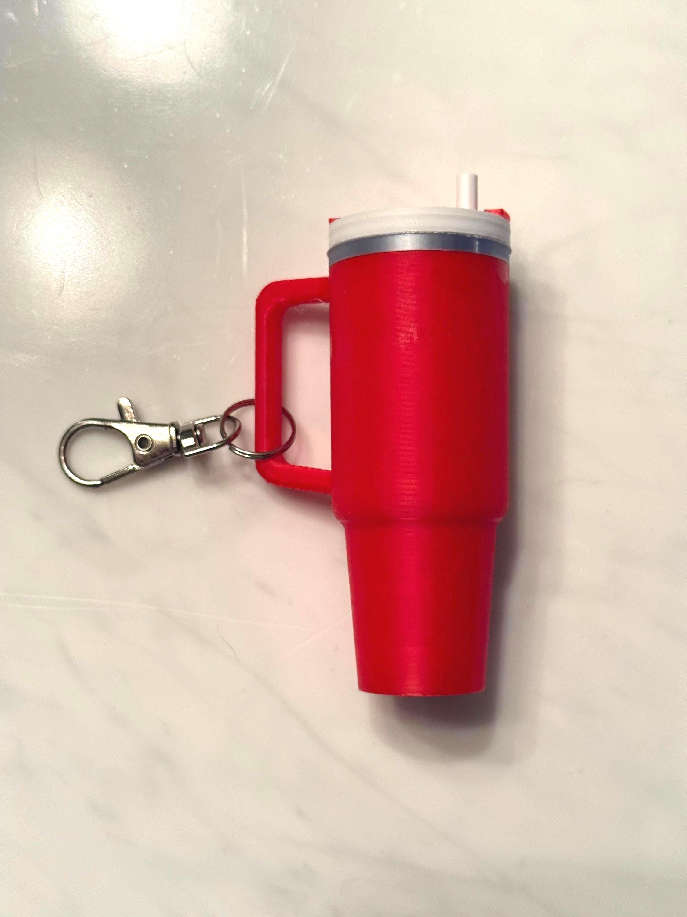 Mini Stanley Keychain Storage with Lip Balm