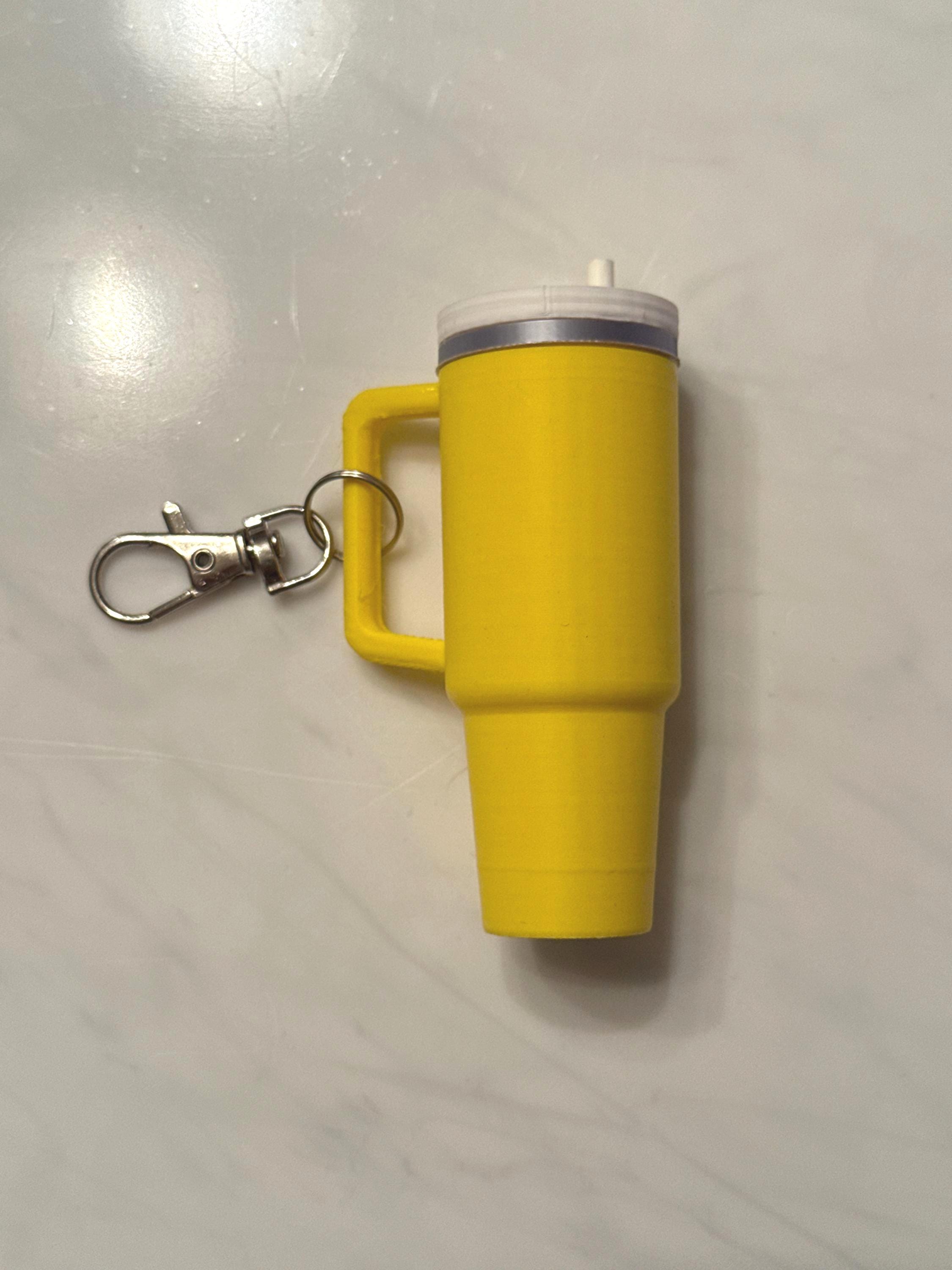 Mini Stanley Keychain Storage with Lip Balm