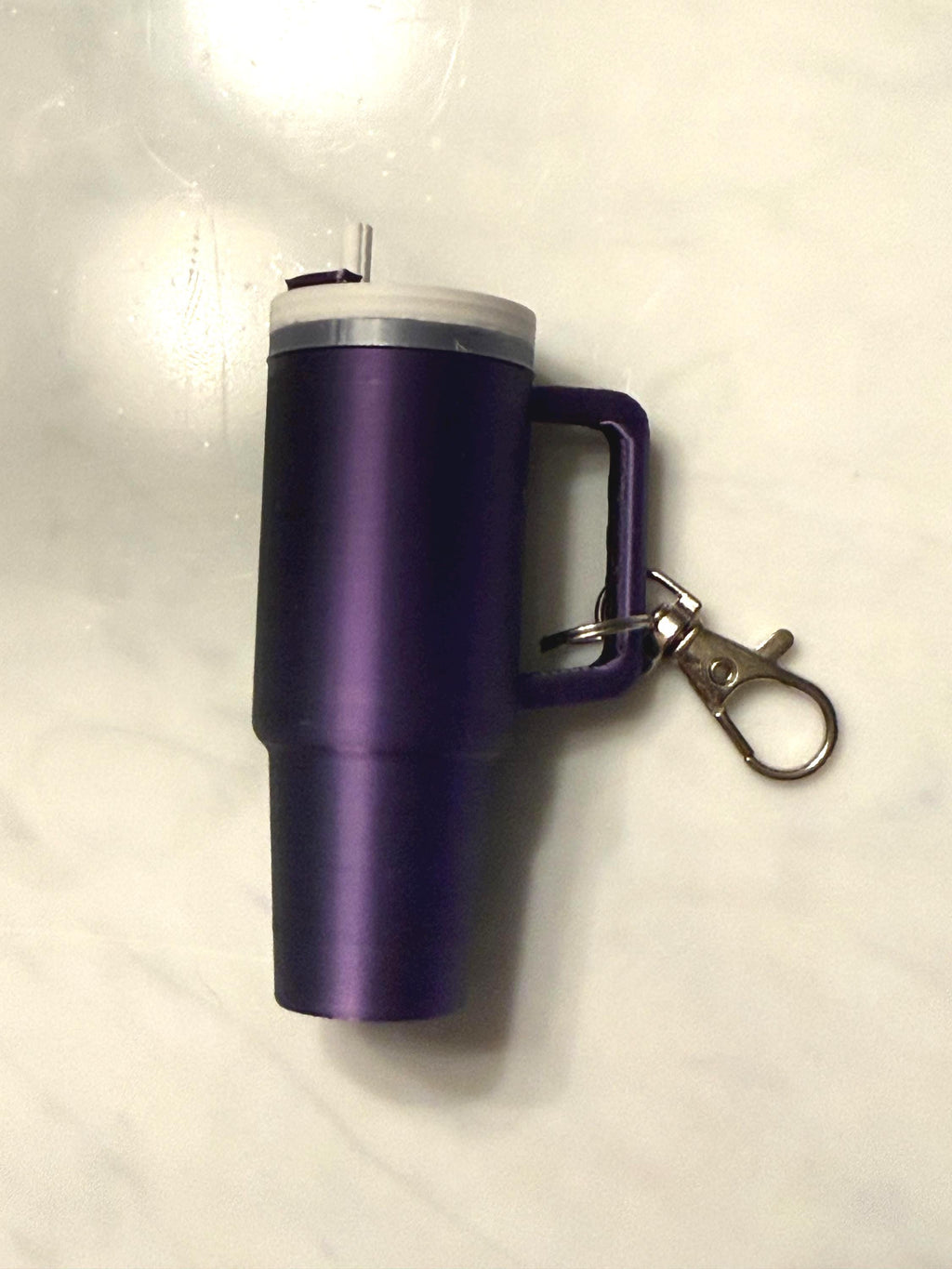Mini Stanley Keychain Storage with Lip Balm